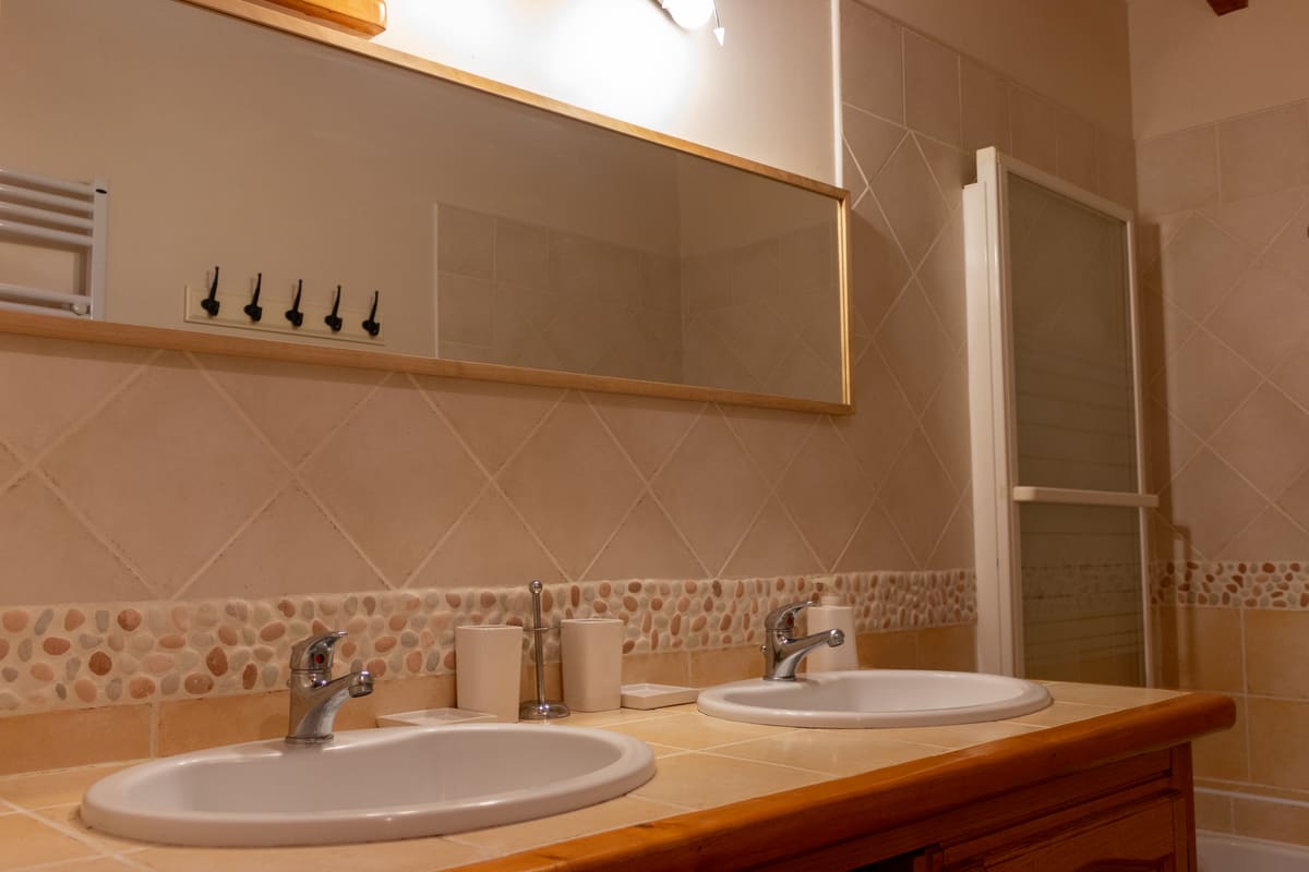 Détail de la salle de bain